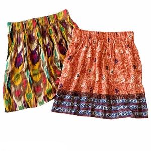 Mini Skirt Bundle-Tribal Print Cabi Mini Skirt Bundle